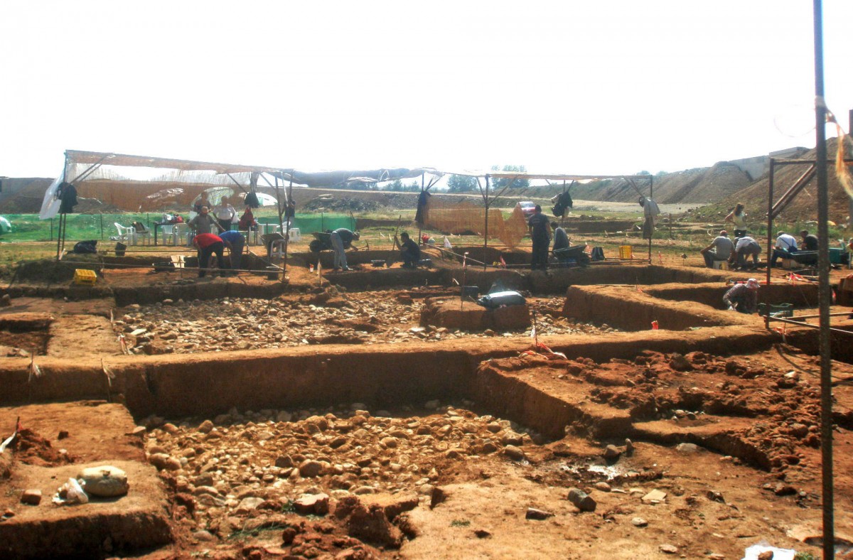 View of section 3 of the excavation, in Koromilia. (Photo: 29th Ephorate of Prehistoric and Classical Antiquities)