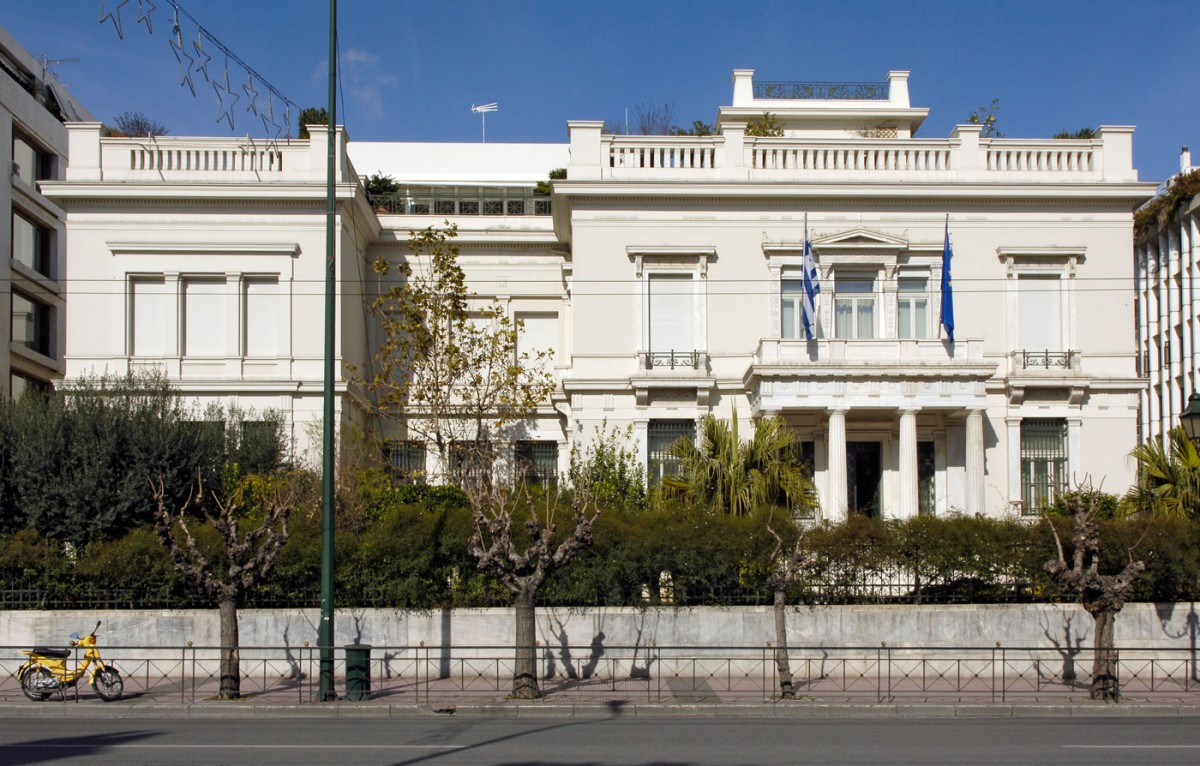 The Benaki Museum (main building) in Athens.