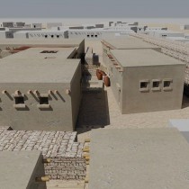 Polish student reconstructed houses of the first Egyptians
