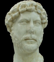 Marble bust of Hadrian unearthed