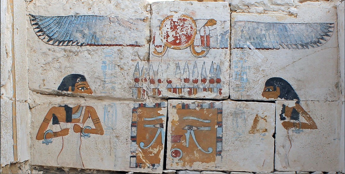 “Coming down from the top of that chamber, we could see that there were these beautiful images painted on the walls—scenes and texts,” said Josef Wegner after the discovery in Abydos.