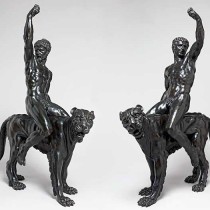 Bronze statues attributed to Michelangelo