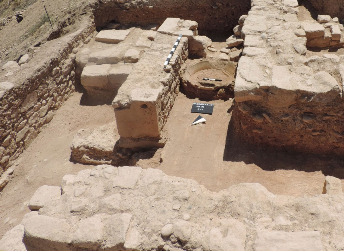 Excavations at Kouklia-Palaepafos, 2014  [Credit: University of Cyprus].

