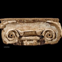 An Ionic column capital from the Prytaneion of Ambracia