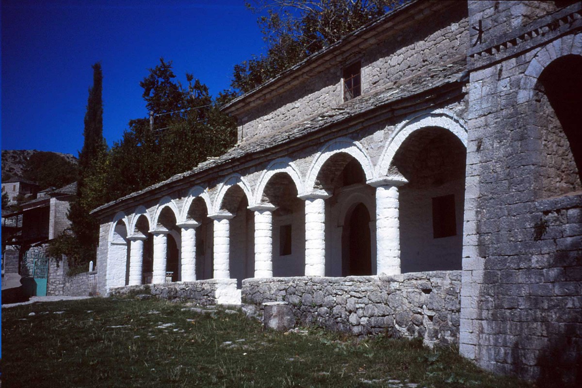 Fig. 4. View of the West side of the Holy Church of St Nicholas at Kalarrytes. (Private collection of Angelos Sinanis.)