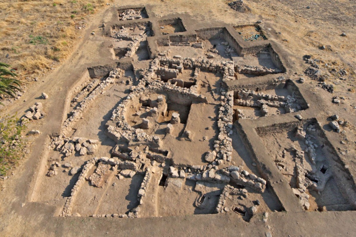The prehistoric site of Mitrou.