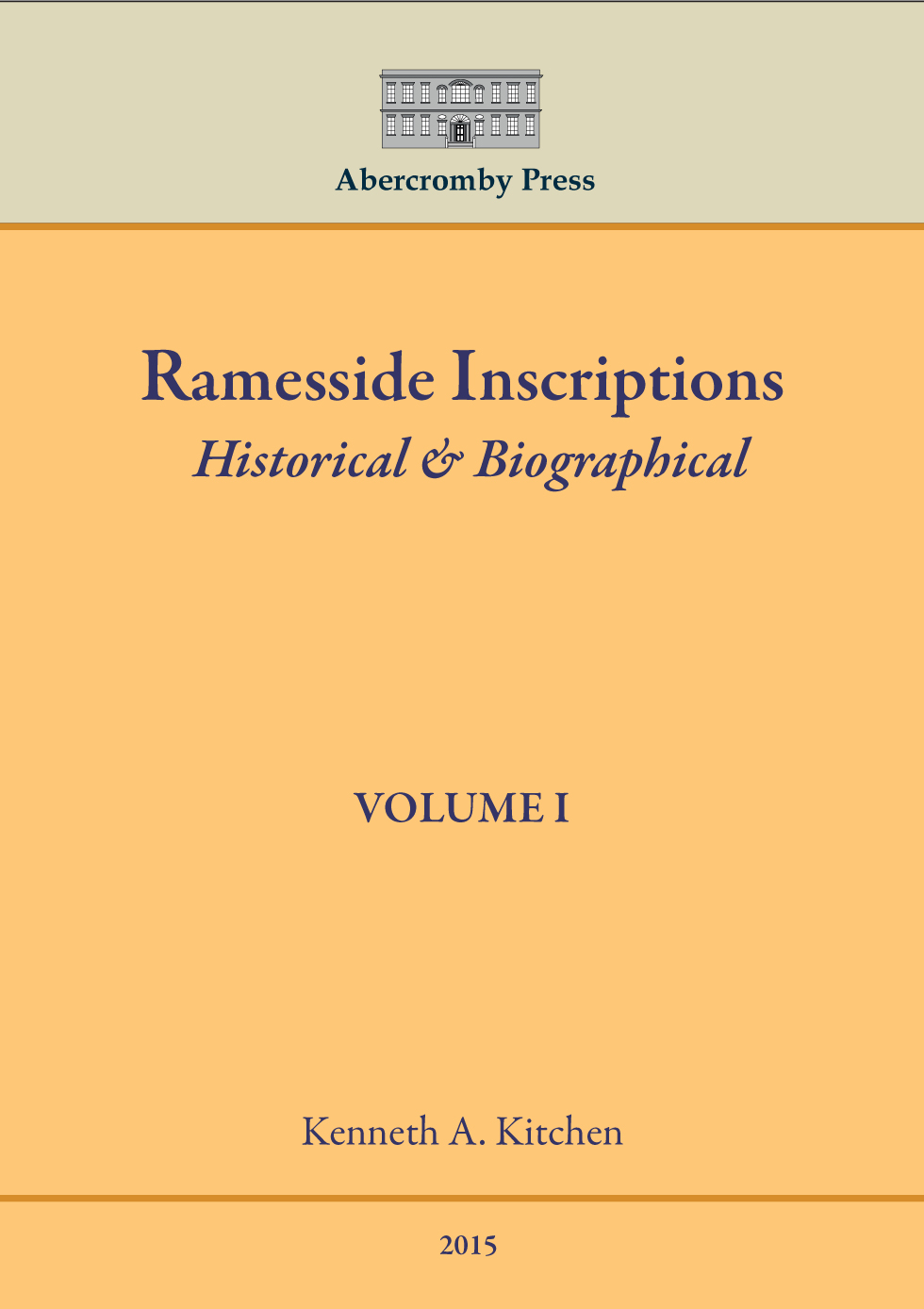 ramesside inscriptions