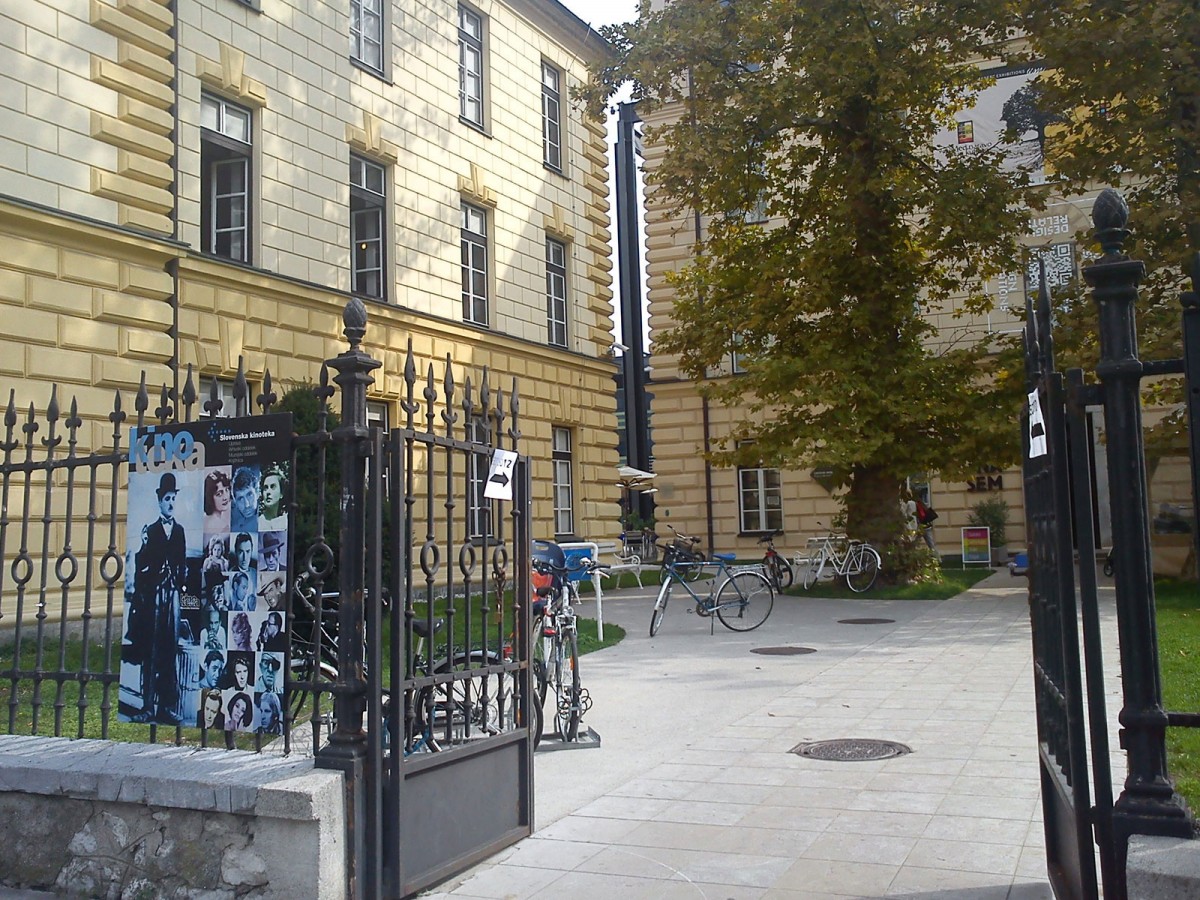 Fig. 7. The entrance of the Slovene Ethnographic Museum, Ljubljana. ©Artemis Stamatelou, 2012.