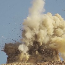 Isis blows up Palmyra shrines in Syria