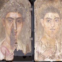 Rare Use of Blue Pigment Found in Ancient Mummy Portraits