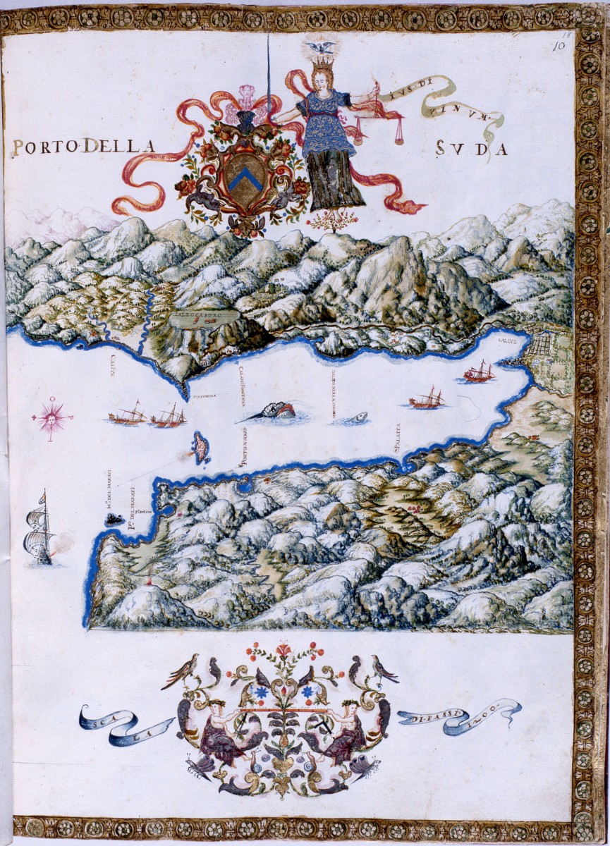 Fig. 26. The Bay of Souda (G. Corer 1625).