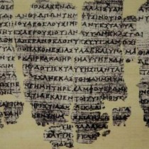 The Derveni Papyrus part of the “Memory of the World”