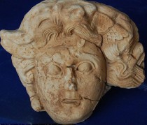 Marble Medusa Head found in southern Turkey