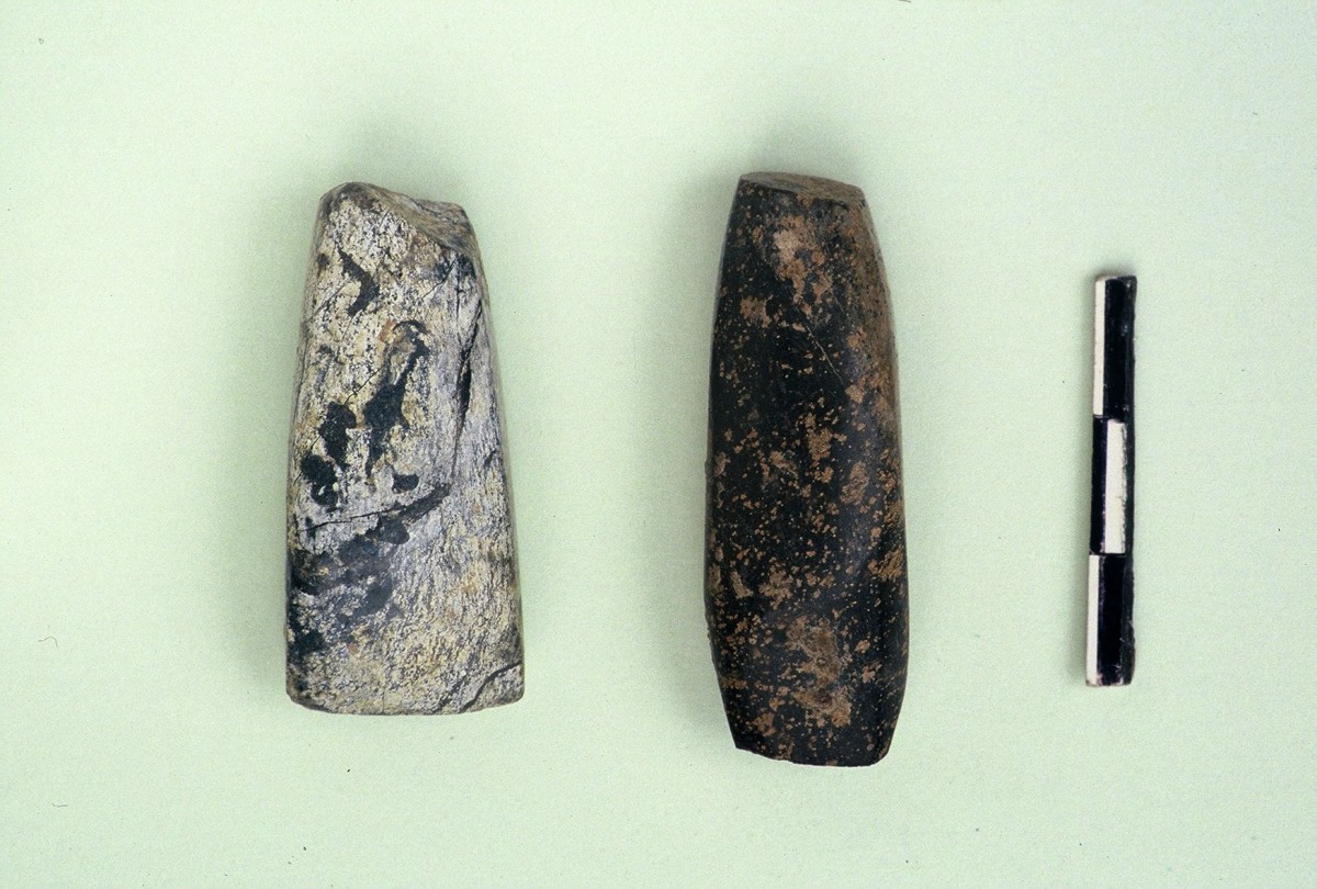 Fig. 25. Stone chisels without a trace of use.