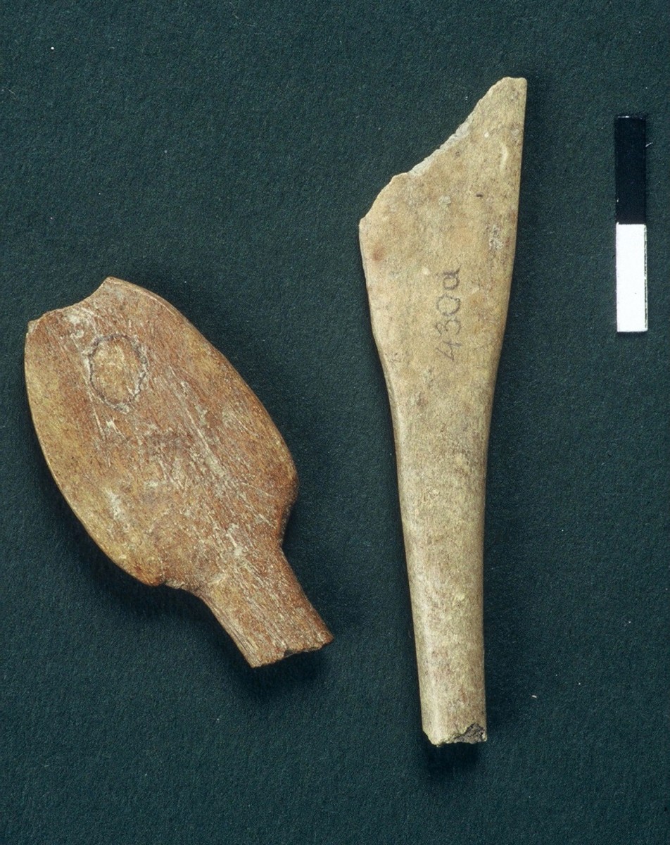 Fig. 31. Two bone spatulas.