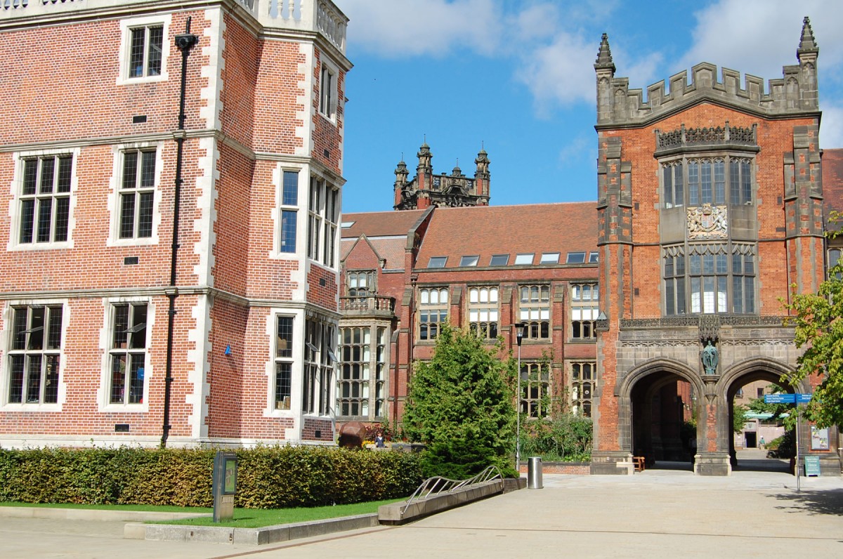 Newcastle University, campus. 