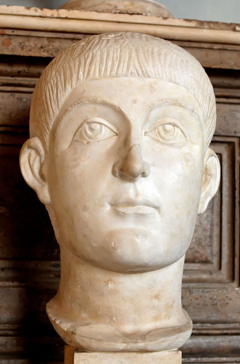 Fig. 4. Marble bust of possibly emperor Valens.