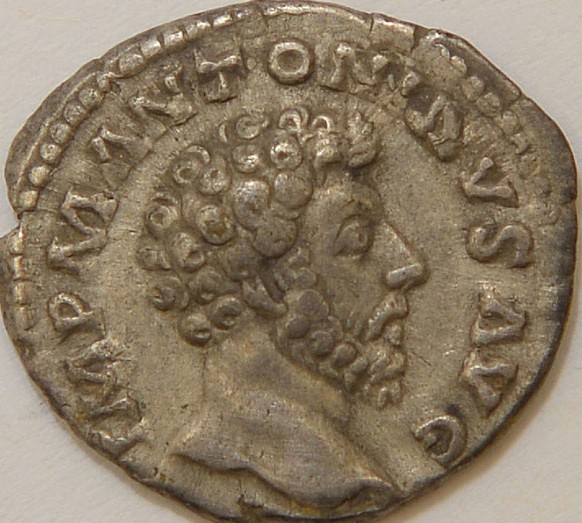 Three of the coins were issued by Mark Antony in 31 B.C., still in circulation after nearly 200 years. Photo Credit: Wales News.