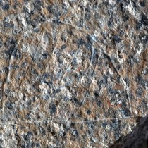 Engraved schist slab may depict paleolithic campsites