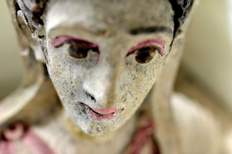 The stolen Etruscan antiques were hidden away for more than 15 years at Geneva’s free port. (Geneva prosecutor's office)