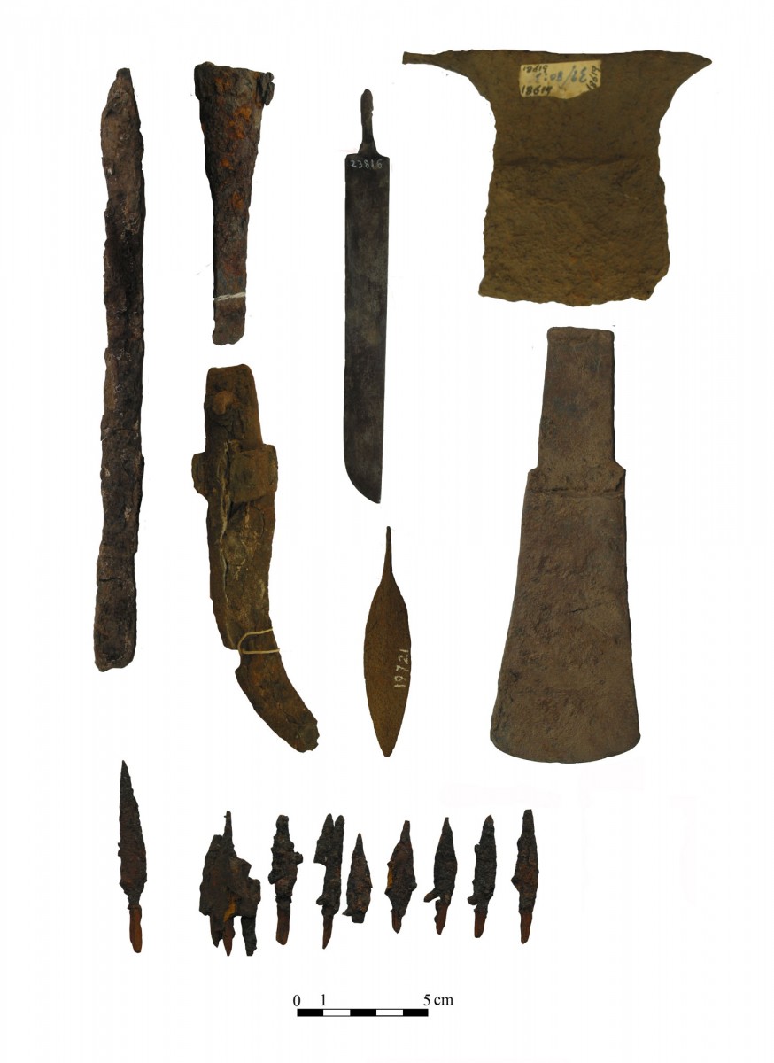 Fig. 3. Examples of Meroitic iron weapons.