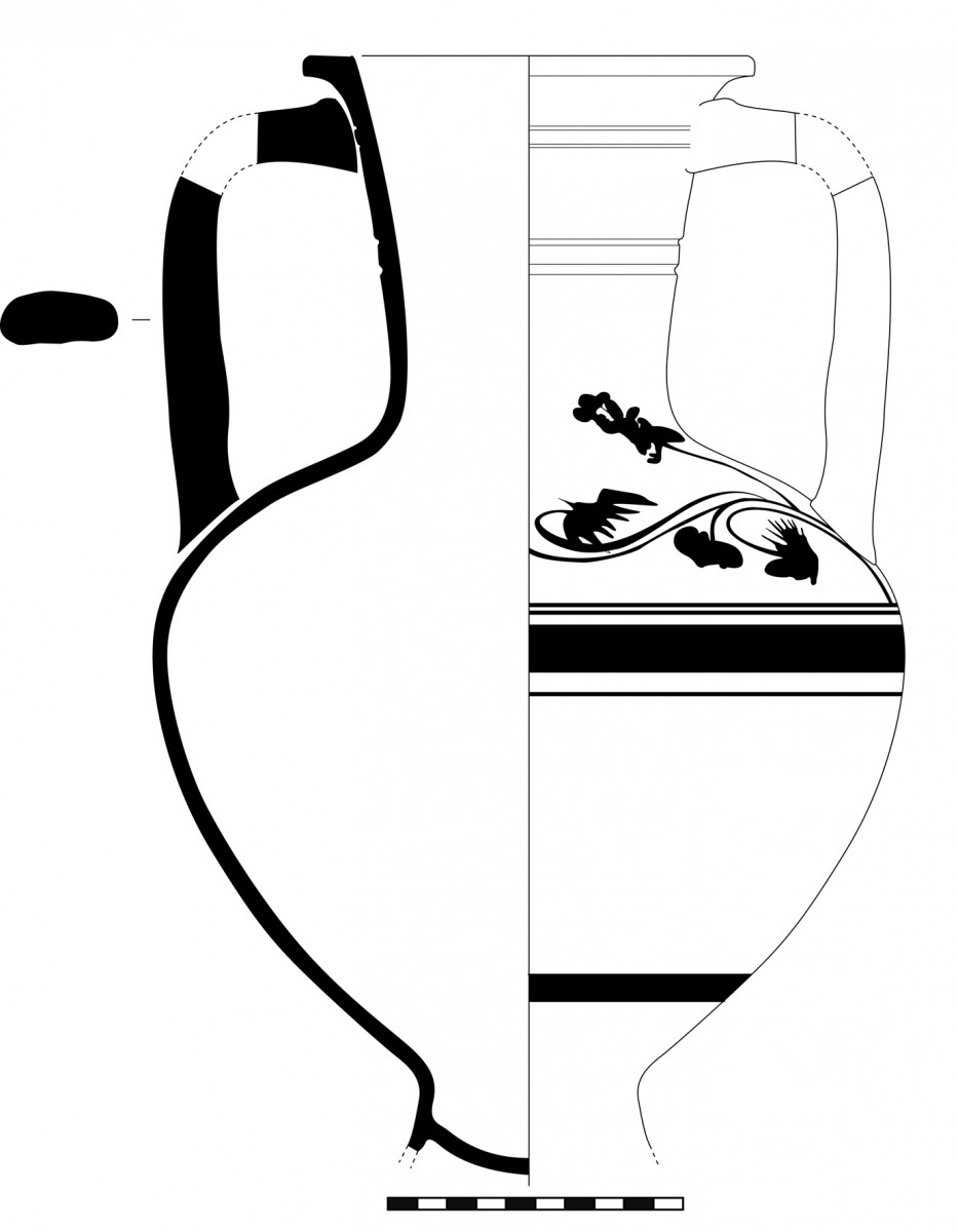 Fig. 7. Krater from Sedeinga (Drawing: R. David).