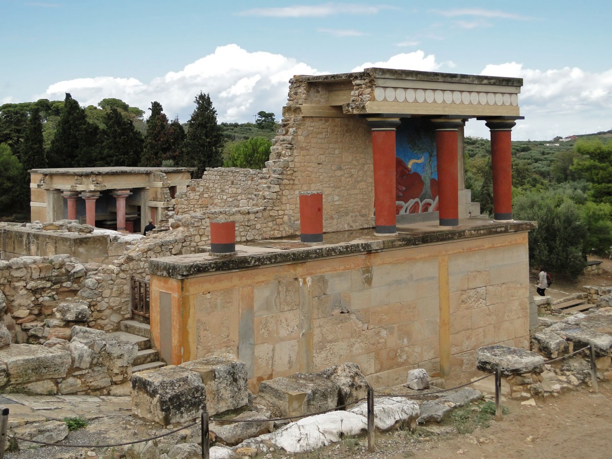 Knossos, North Portico.