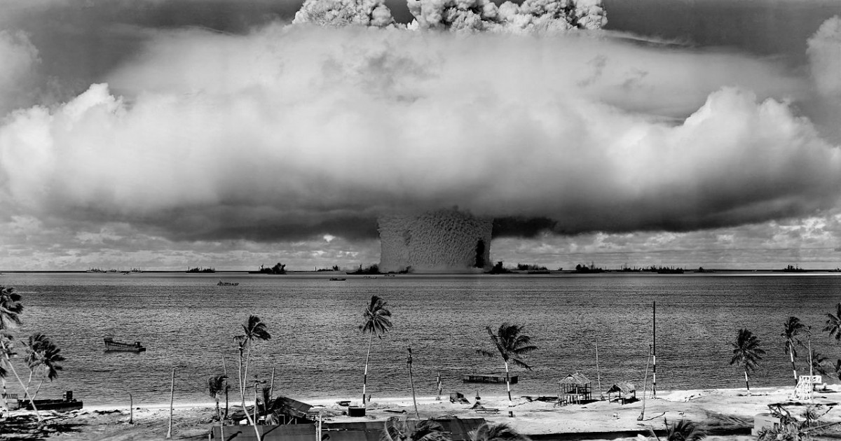 “Potentially the most widespread and globally synchronous Anthropogenic signal is the fallout from nuclear weapons testing,” according to the paper of Colin Waters et al. Photo: 