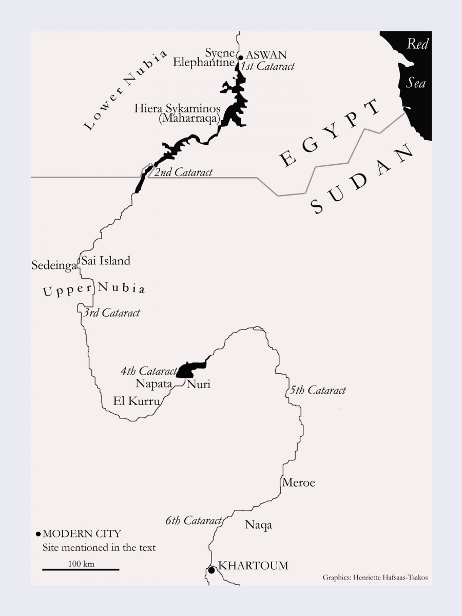 Sudan map (Henriette Hafsaas-Tsakos).