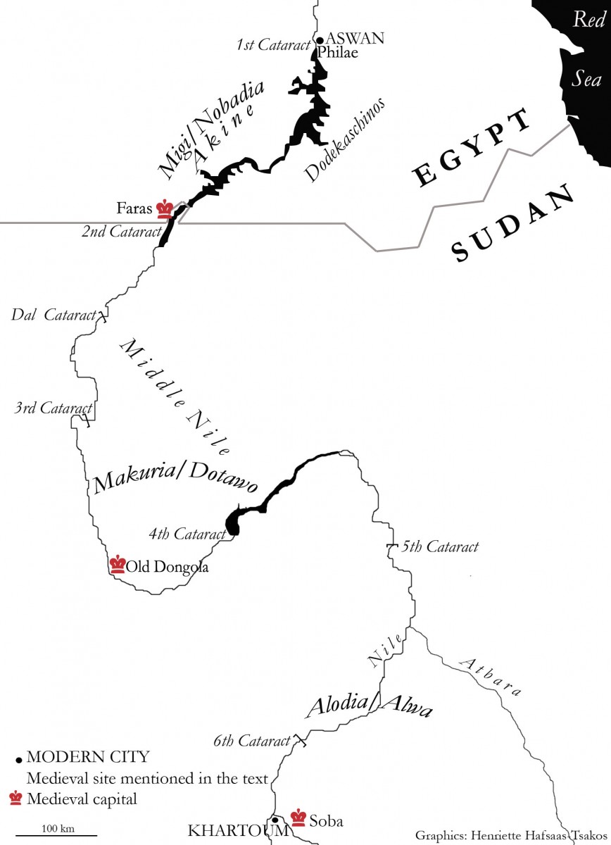 Fig. 2. Sudan map (Henriette Hafsaas-Tsakos).