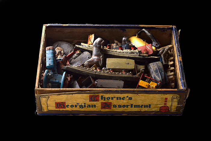 Tin toys from the 1930s-1950s. © Chatteris Museum