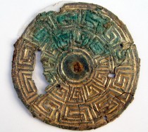 A buckle from the British Isles was found in Denmark