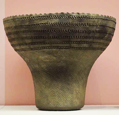 Jomon pot from Torihama in Western Japan dating to ca. 6,000-7,000 years ago. Credit: Wakasa Fukui Prefectural Wakasa History Museum.
