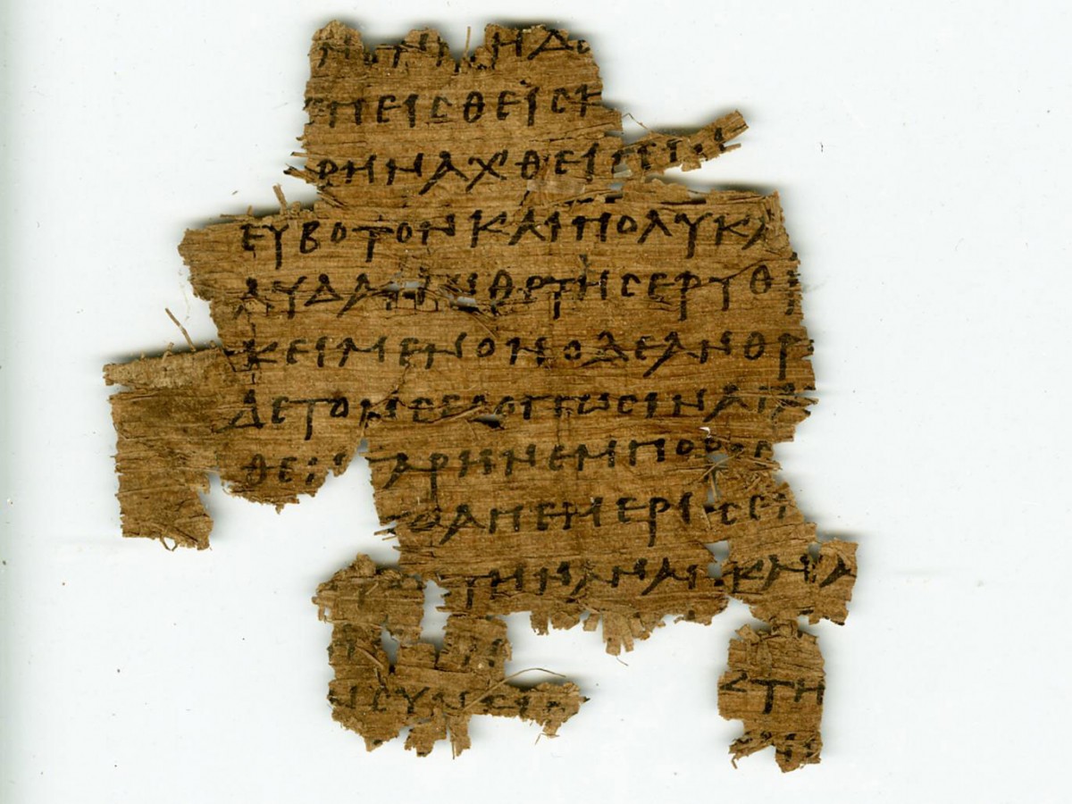 Half a million papyrus fragments were found. Photo Credit: The Egypt Exploration Society/The Independent.