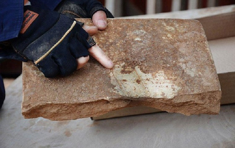 Some bricks are stamped with the name of the Tenth Roman Legion, suggesting  soldiers were garrisoned there, having played a role in the conquest of  Jewish Jerusalem in 70AD. Photo Credit: IAA/Archaeology News Network.