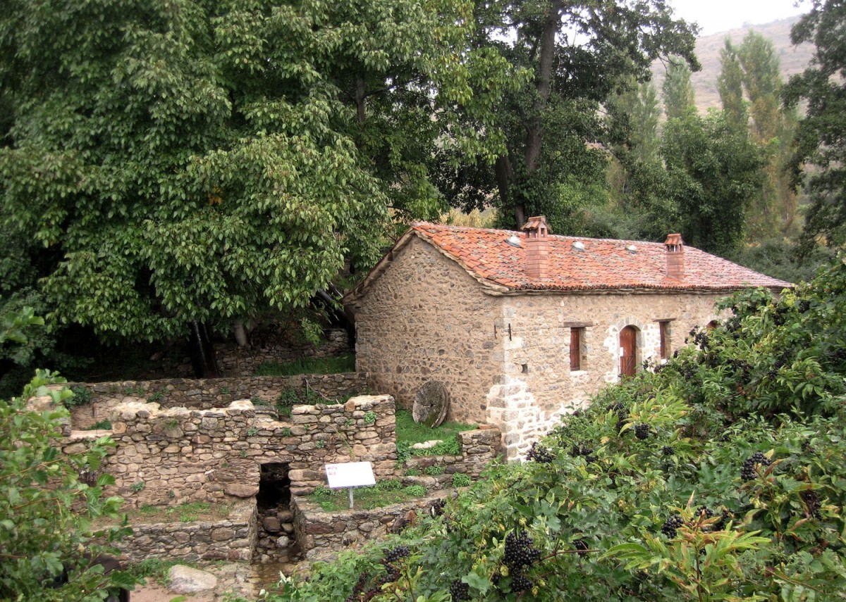 Traditional Watermill in Agios Germanos, Prespes, Greece.