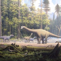 Study shows dinosaur families chose to exit Europe