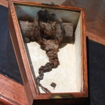 Testing the mysterious hairdo from Romsey Abbey