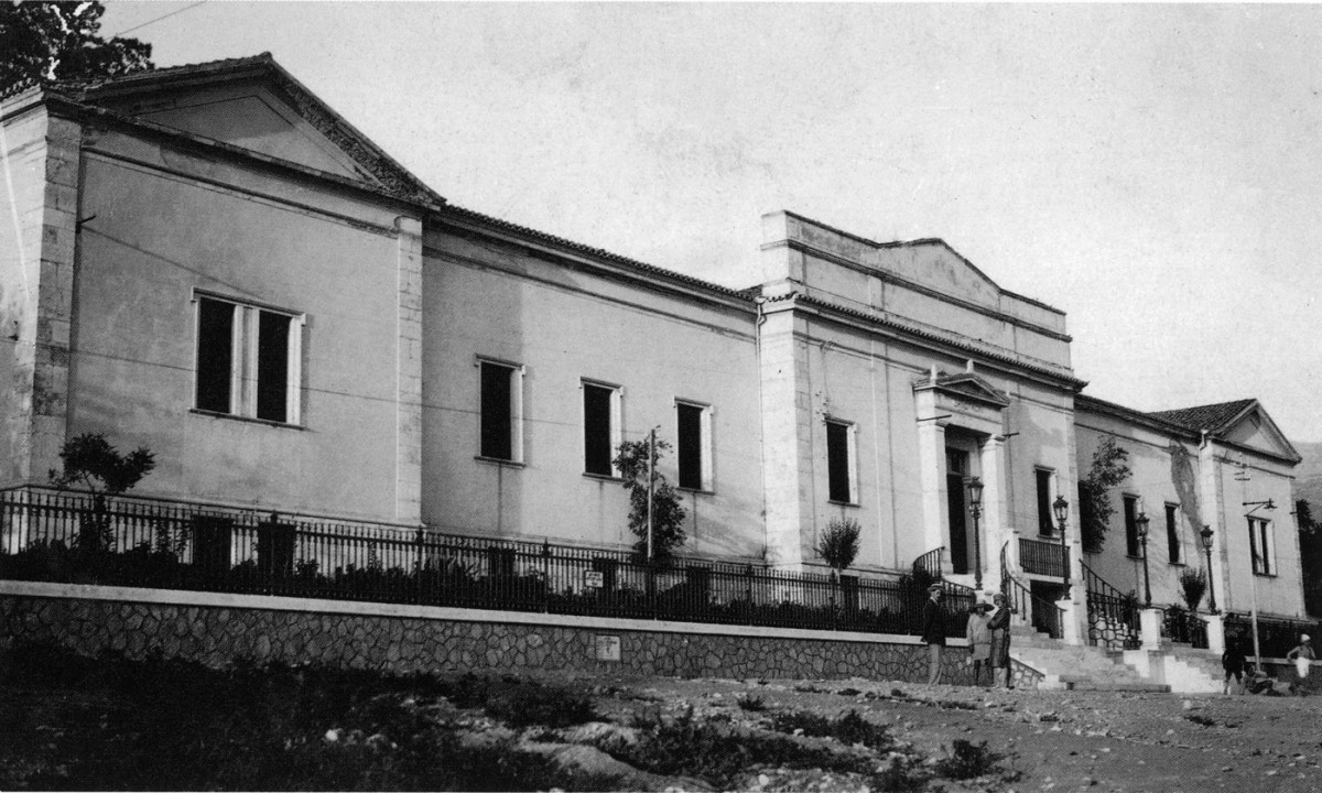 Fig. 24. Patras Municipal Hospital ( 1857-1872). Architect: Christian Hansen (1803-1883).