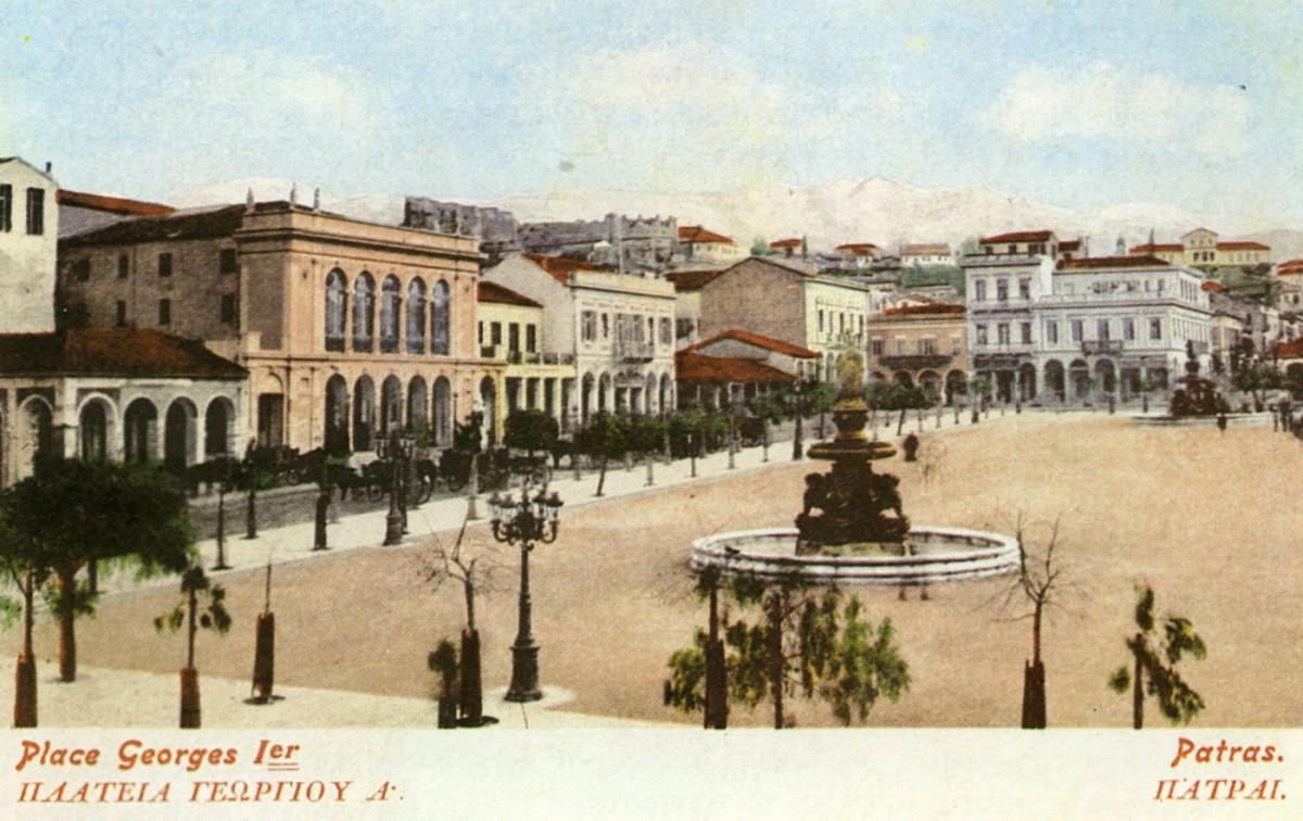 Fig. 27. Patras. Lower Town, Main Square of George I.