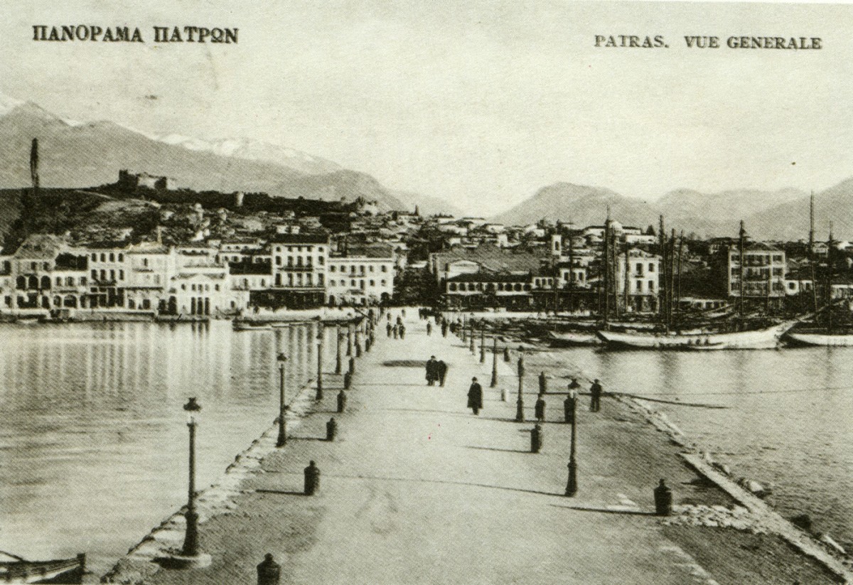Fig. 8. Panorama of Patras, Postcard.