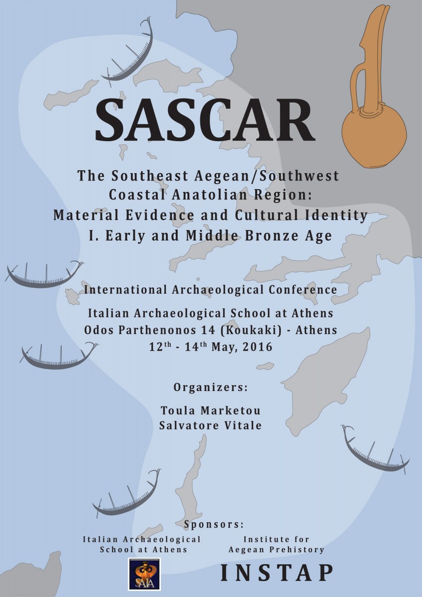 The first in a series of three events focused on material evidence and cultural identity in
the Southeast Aegean/Southwest Coastal Anatolian Region (SASCAR) during the Bronze Age. 