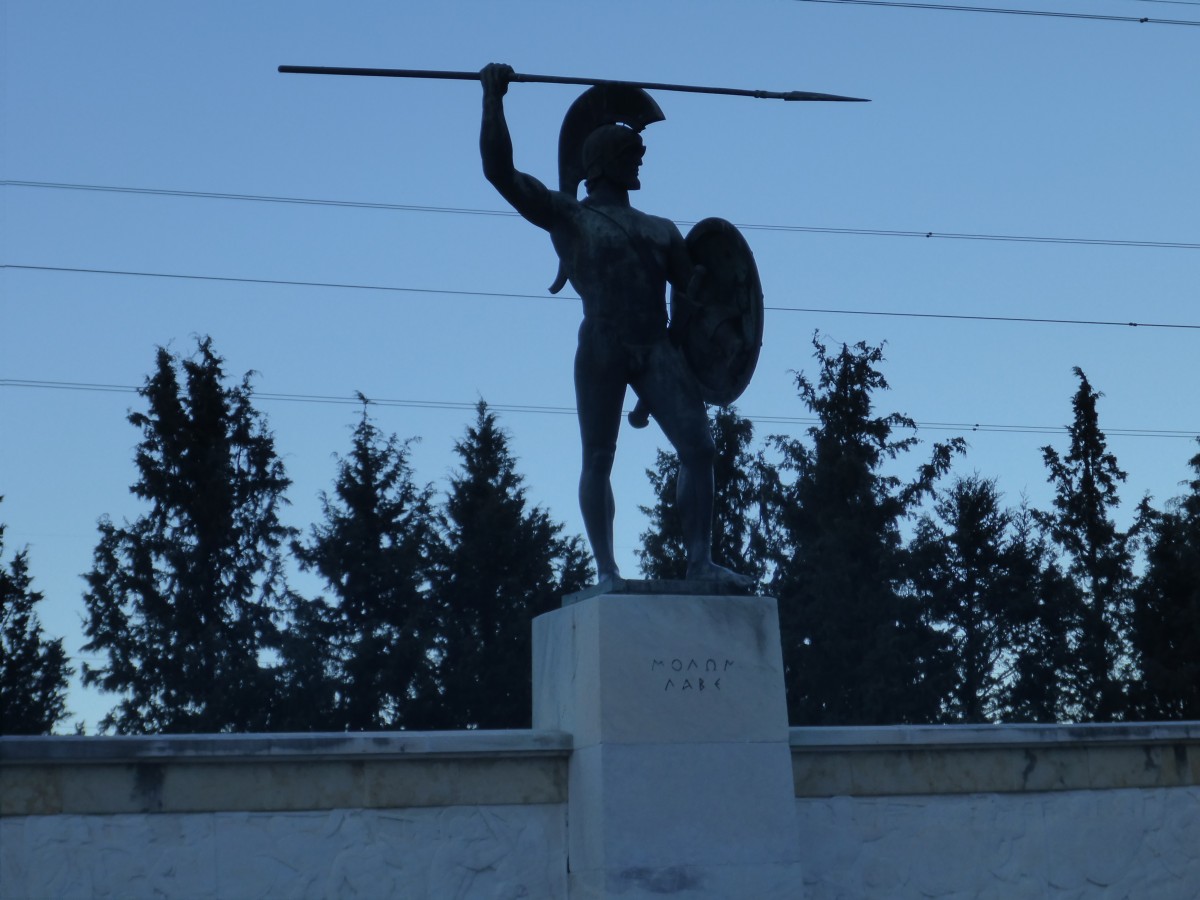 Thermopylae: Leonidas monument