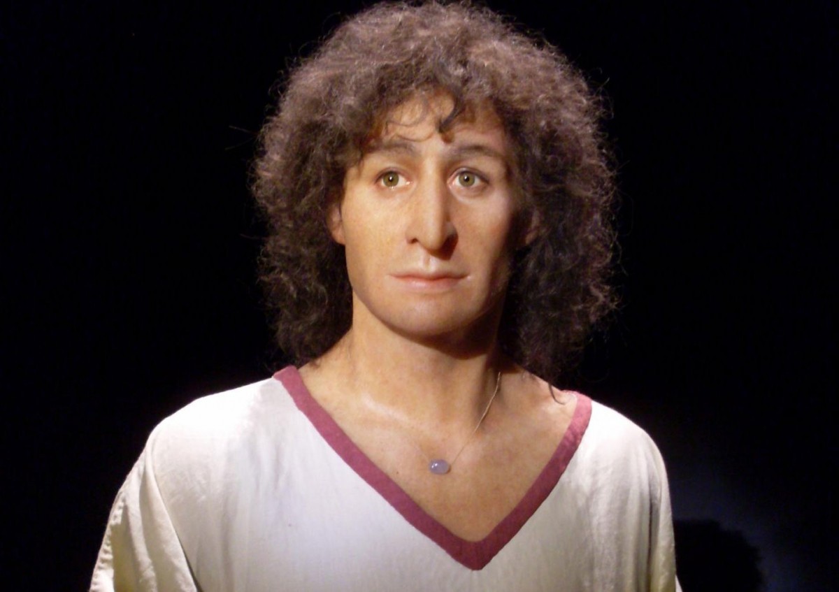 Young Man of Byrsa (life reconstruction).  Credit: University of Otago.