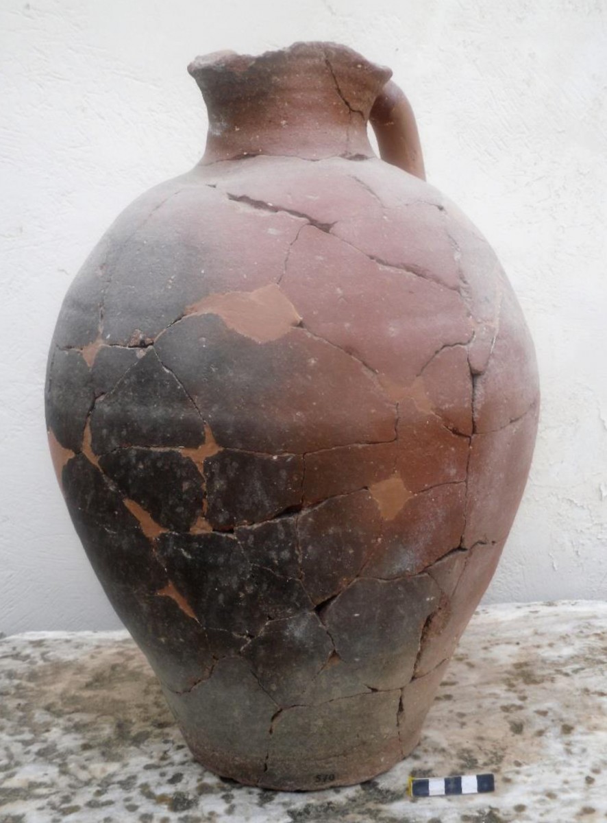 Fig. 2.   Local trefoil-mouthed jug from the Northern Sector at Ayia Irini. 