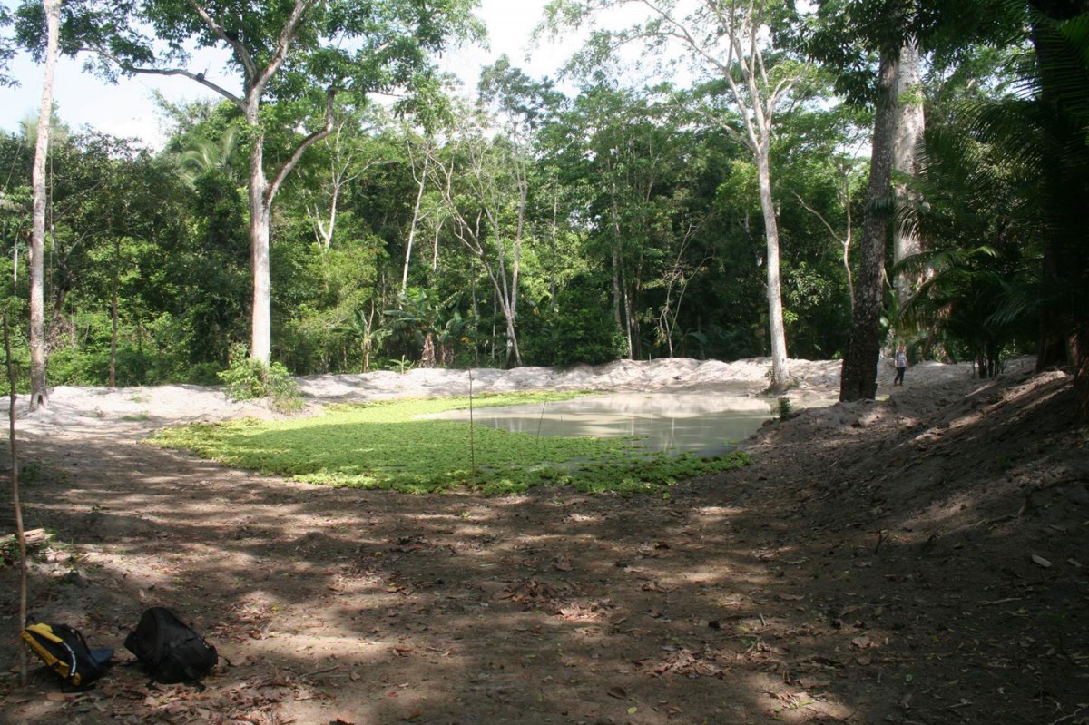 Contemporary water storage. Location: Bom Futuro.
Credit: Per Stenborg.