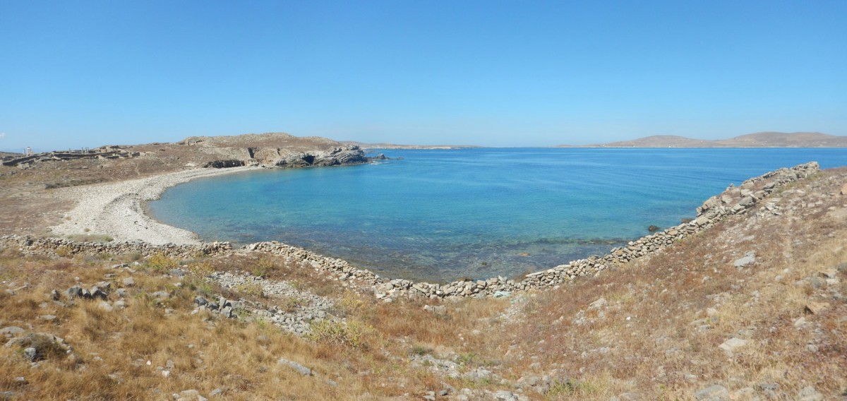Fig. 3. View to the southwest of the Skardanas Bay.