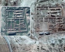 Temple of Nabu partly destroyed by IS