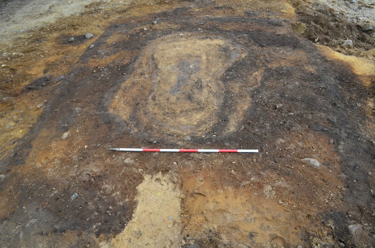 The third grave in the tomb was added later. Photo Credit: Museum Silkeborg/Science Nordic.