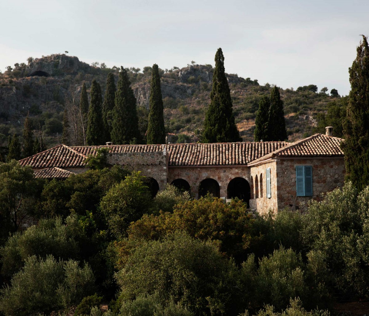 The House of Patrick and Joan Leigh Fermor. Photo by Kamilo Nollas. 